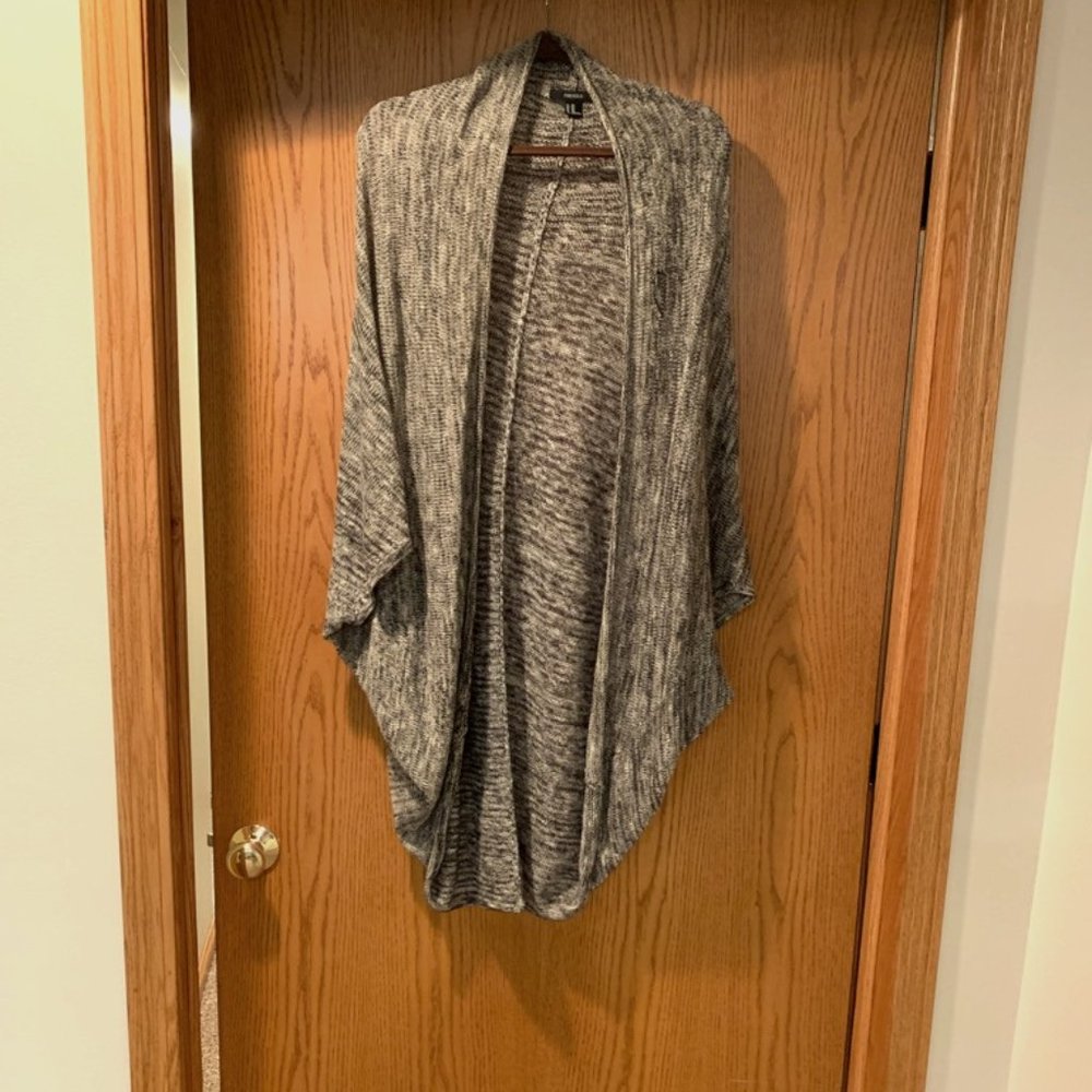 Multi-Colored Casual Fitted Cardigan